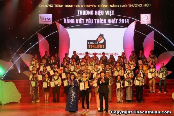 Chả Cá Thuận vinh danh Thương hiệu Việt